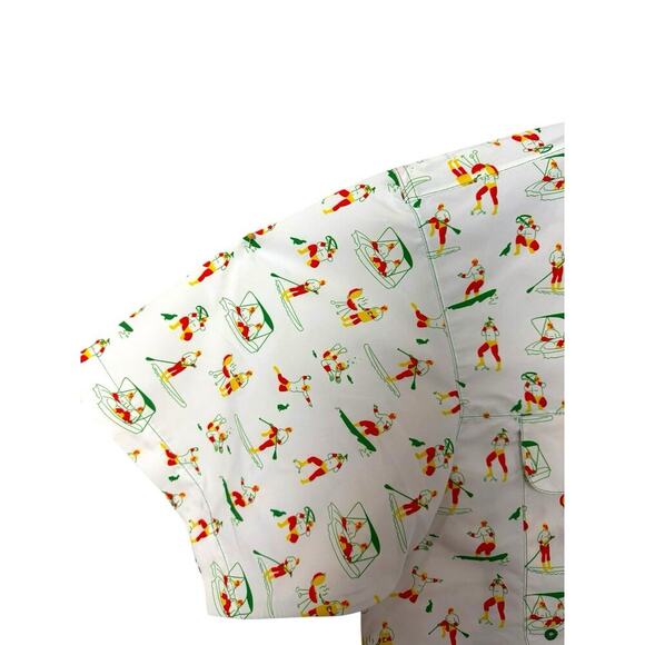 Magellan Outdoors Men's Fish Gear Button Up Short Sleeve Shirt M - Picture 13 of 15